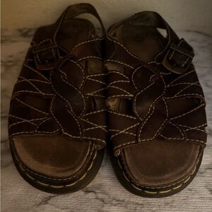 Dr. Martens Brown Sandals